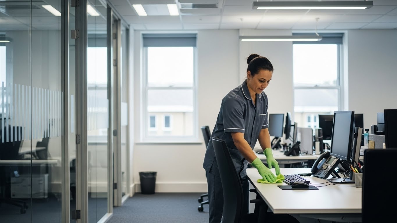office contract cleaning Woking